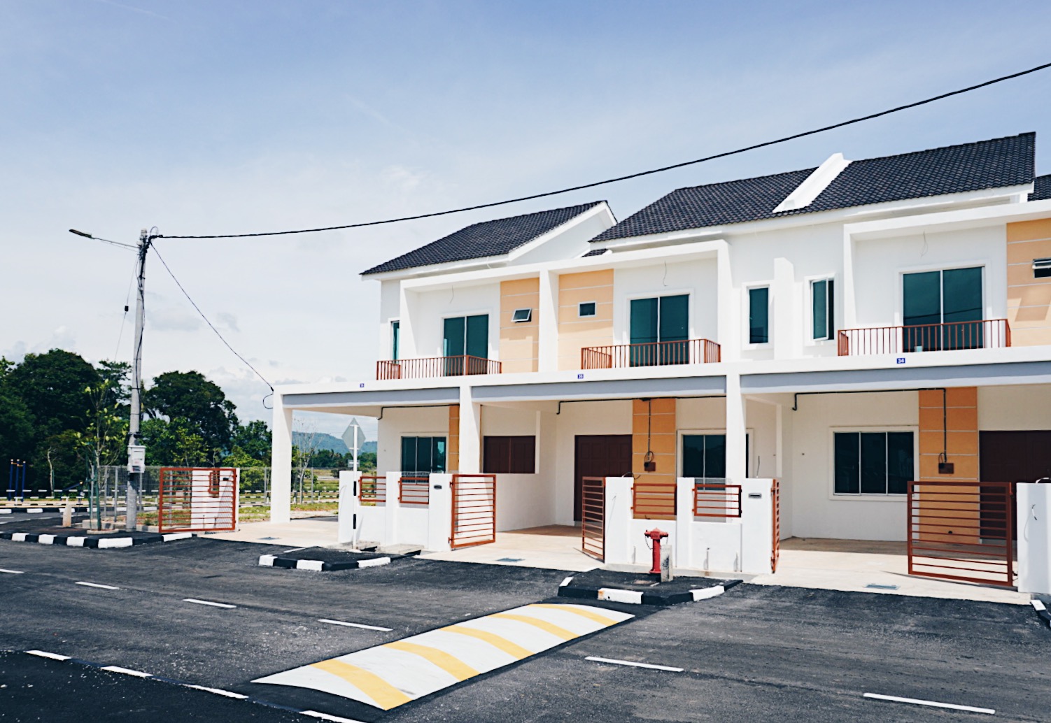 Mutiara double storey terrace — actual photo, June 2024